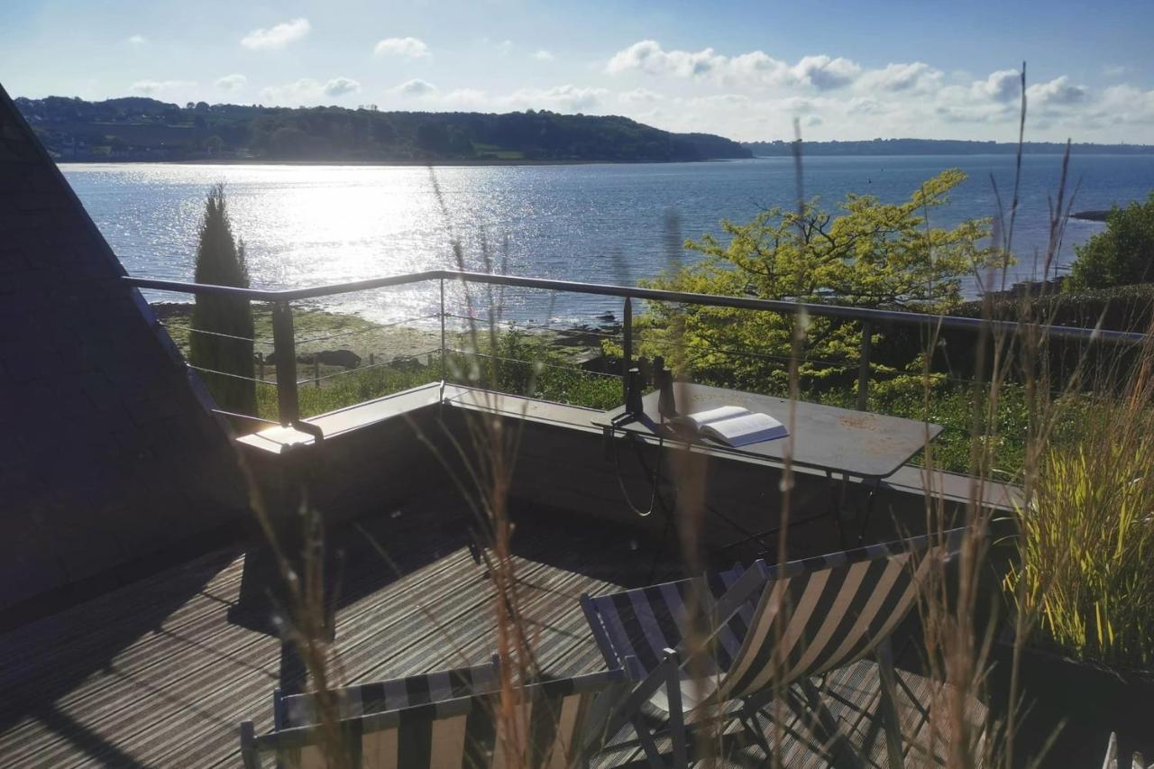 Maison De Pecheur - Coucher De Soleil En Terrasse Villa Plouézocʼh Exterior foto